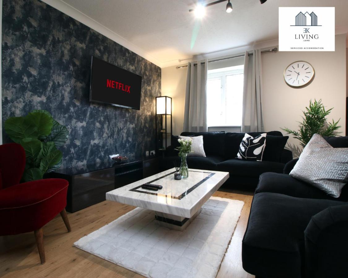 Spacious 3 Bedroom Duplex Apartment On Cardiff Bay - Free Parking & Wifi By Ekliving Luxe Short Lets & Serviced Accommodation Экстерьер фото